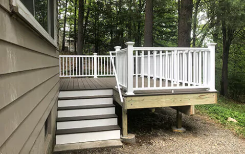 Deck Contractor ID Construction - work example