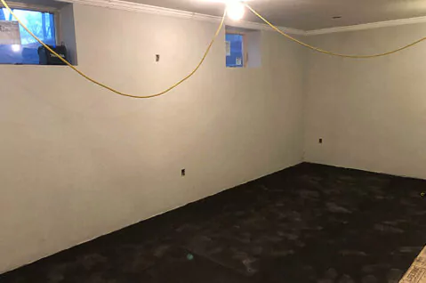 Basement renovation - remodeling