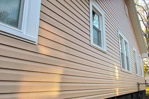 Metal Siding beige