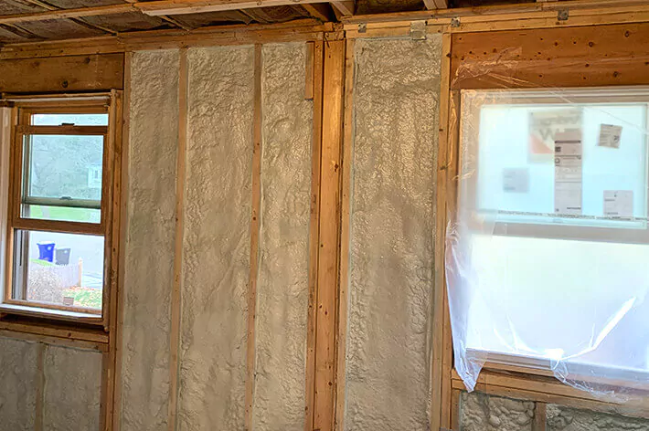 Home insulation Spray Foam