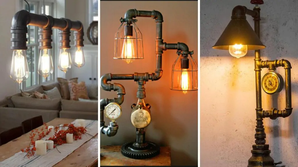 Industrial Pipe Lamp