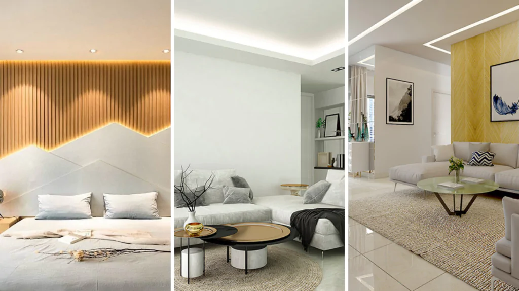 diy lighting ideas for living room - led strips